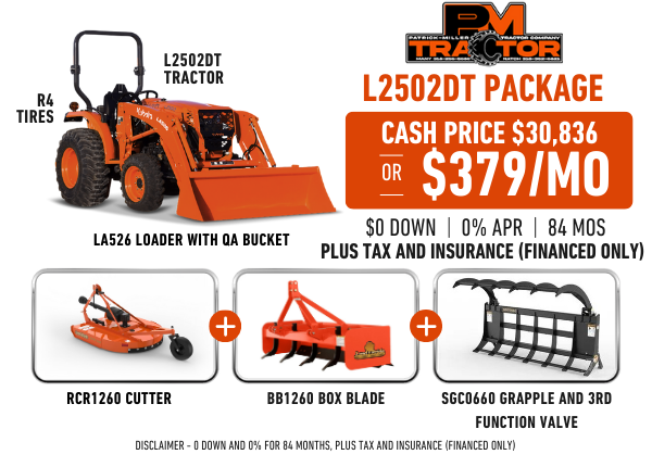 L2502DT PM Tractor Package